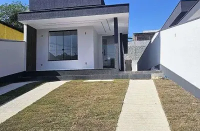 Vendo casa nova de primeira locação com suíte e quintal amplo - em nova cidade - itaboraí - rj