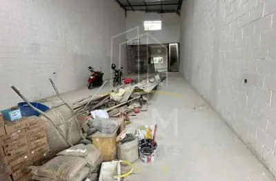 Galpão novo, 300m², com mezanino para locação no assunção - são bernardo do campo/sp.