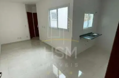 Cobertura para locação com 80 metros, 2 dormitórios e vaga de garagem