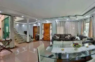 Sobrado 339m² à venda, 4 quartos, 4 suítes, 5 vagas, parque dos pássaros - ssão bernardo do campo/sp