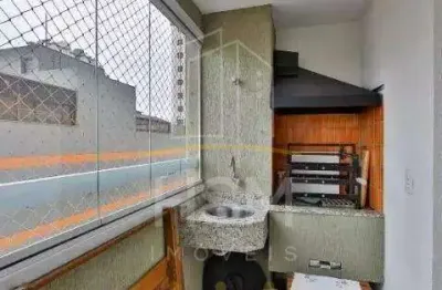 Apartamento à venda, 3 quartos, 1 suíte, 2 vagas, campestre - santo andré/sp