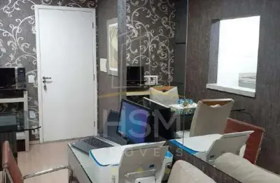 Apartamento para venda em santo andré, casa branca, 1 dormitório, 1 banheiro, 1 vaga