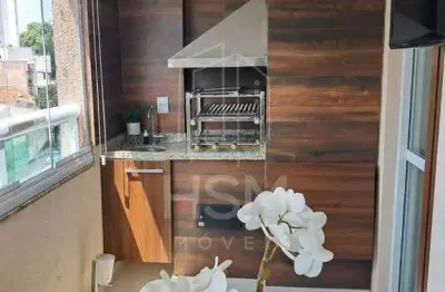 Apartamento à venda, 2 quartos, 1 suíte, 1 vaga, campestre - santo andré/sp