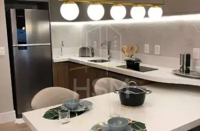 Flat mobiliado para venda, 51 metros . moderno em são bernardo do campo