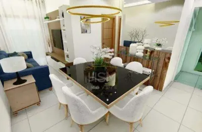 Apartamento à venda, 2 quartos, 1 vaga, santa maria - santo andré/sp