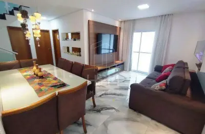 Cobertura à venda, 2 quartos, 1 suíte, 2 vagas, vila gonçalves - são bernardo do campo/sp