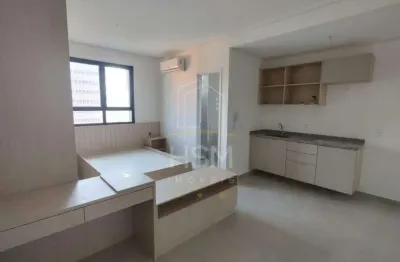 Apartamento mobiliado no centro de são bernardo do campo, 20 metros quadrados. ar condicionado
