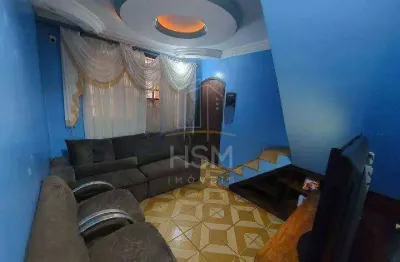 Sobrado à venda, 4 quartos, 2 vagas, vila nogueira - diadema/sp