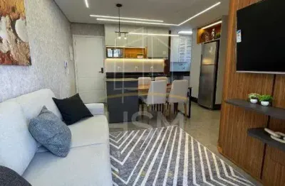 Apartamento mobiliado a venda em são bernardo do campo - 58m² - vila marlena
