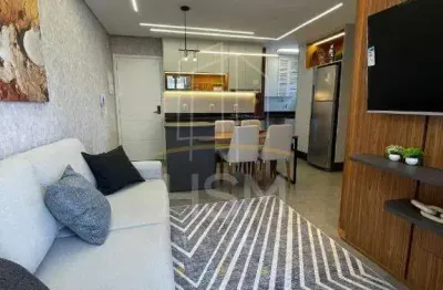 Apartamento mobiliado a venda em são bernardo do campo - 58m² - vila marlena