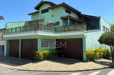 Sobrado para aluguel, 3 quartos, 2 suítes, 5 vagas, centro - são bernardo do campo/sp