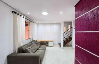 Sobrado em condomínio fechado para alugar - bairro demarchi - são bernardo do campo/sp