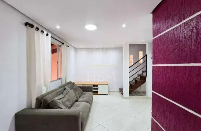 Sobrado em condomínio fechado para alugar - bairro demarchi - são bernardo do campo/sp