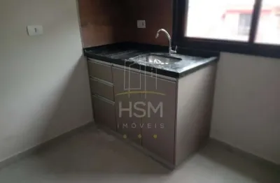 Kitnet para aluguel, 1 quarto, 1 vaga, bangú - santo andré/sp