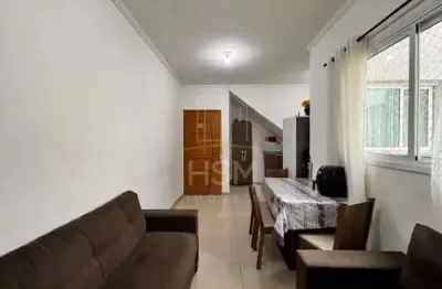 Cobertura à venda, 2 quartos, 1 vaga, vila humaita - santo andré/sp