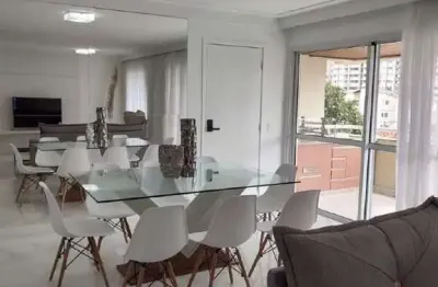 Aluga Apartamento - 128m² - Centro - Santo André/SP - Mobiliado