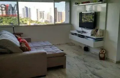 Apartamento de 3/4 com dependência de empregada, vista mar e infraestrutura em armação , salvador / ba