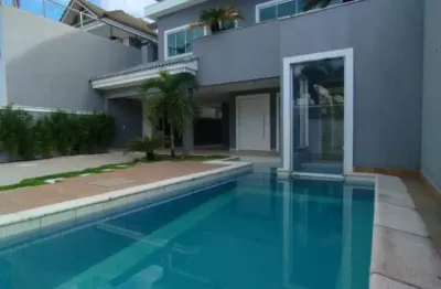 Casa triplex 5 suítes com piscina e sauna à venda no recreio 360m²