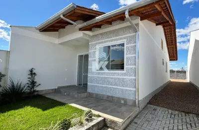 Casa à venda no bairro rio morto, indaial/sc, com 2 dormitórios, sendo 1 suíte