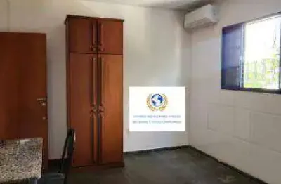 Kitnet com 1 dormitório para alugar, 25 m² por r$ 1.800,00/mês - cidade universitária - campinas/sp