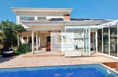 Casa com 4 dormitórios à venda, 308 m² por r$ 2.590.000,00 - residencial estância eudóxia - campinas/sp