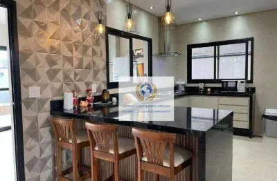 Casa com 3 dormitórios à venda, 240 m² por r$ 2.500.000,00 - parque brasil 500 - paulínia/sp