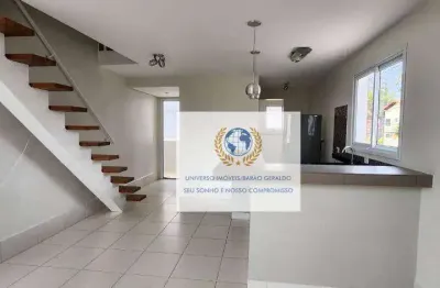 Apartamento com 1 dormitório para alugar, 45 m² por r$ 4.250,01/mês - cidade universitária - campinas/sp