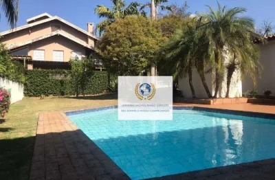 Casa com 5 dormitórios à venda, 477 m² por r$ 2.400.000,00 - residencial parque rio das pedras - campinas/sp