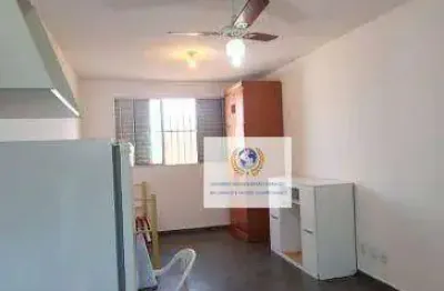 Kitnet com 1 dormitório para alugar, 30 m² por r$ 1.600,00/mês - cidade universitária - campinas/sp