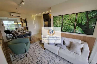 Apartamento com 3 dormitórios à venda, 74 m² por r$ 830.515,00 - loteamento residencial vila bella dom pedro - campinas/sp