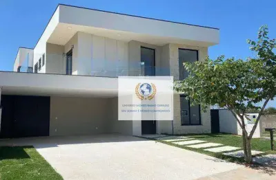 Casa com 4 dormitórios à venda, 290 m² por r$ 3.700.000,00 - loteamento parque dos alecrins - campinas/sp