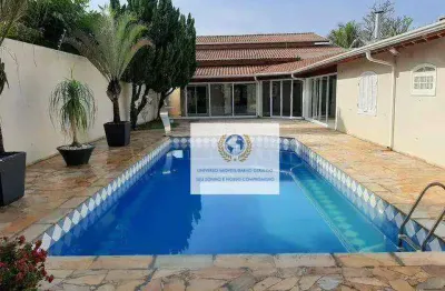 Casa com 5 dormitórios à venda, 550 m² por r$ 2.700.000,00 - jardim dos calegaris - paulínia/sp