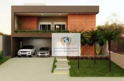 Casa com 3 dormitórios à venda, 360 m² por r$ 1.250.000,00 - residencial parque dos alecrins - campinas/sp