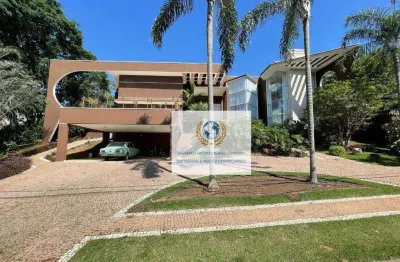 Casa com 4 dormitórios para alugar, 630 m² por r$ 29.900,00/mês - alphaville - campinas/sp