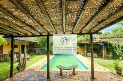 Chácara com 4 dormitórios à venda, 1710 m² por r$ 1.950.000,00 - barão geraldo - campinas/sp