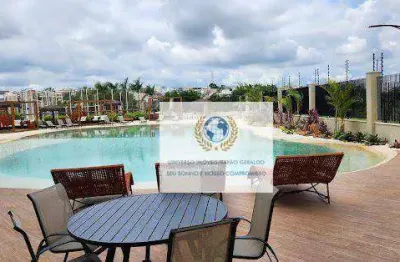 Terreno à venda, 343 m² por r$ 590.000,00 - parque brasil 500 - paulínia/sp