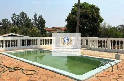 Chácara com 3 dormitórios à venda, 1700 m² por r$ 800.000,00 - loteamento chácaras vale das garças - campinas/sp