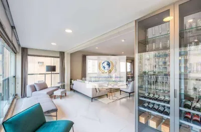 Apartamento com 3 dormitórios à venda, 213 m² por r$ 2.975.000,00 - cambuí - campinas/sp