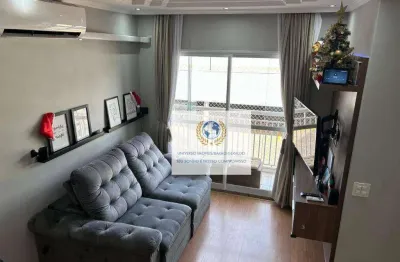 Apartamento com 3 dormitórios à venda, 69 m² por r$ 550.000,00 - morumbi - paulínia/sp
