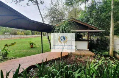 Chácara com 2 dormitórios à venda, 8 m² por r$ 1.200.000,00 - loteamento chácaras vale das garças - campinas/sp