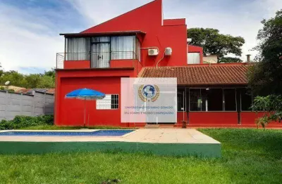 Casa com 5 dormitórios para alugar, 290 m² por r$ 11.580,00/mês - chácara santa margarida - campinas/sp