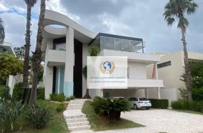 Casa com 4 dormitórios à venda, 481 m² por r$ 3.700.000,00 - alphaville dom pedro - campinas/sp