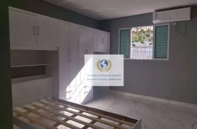 Kitnet com 1 dormitório para alugar, 18 m² por r$ 1.880,00/mês - cidade universitária - campinas/sp