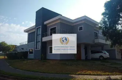 Casa com 3 dormitórios à venda, 340 m² por r$ 2.350.000,00 - reserva real - paulínia/sp