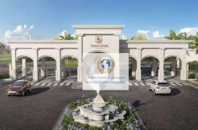 Terreno à venda, 252 m² por R$ 430.000,00 - Parque Brasil 500 - Paulínia/SP