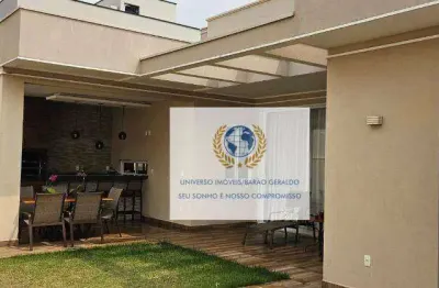 Casa com 3 dormitórios, 265 m² - venda por r$ 2.340.000,00 ou aluguel por r$ 14.894,39/mês - loteamento parque dos alecrins - campinas/sp