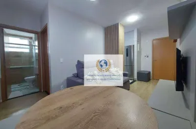 Apartamento com 2 dormitórios à venda, 46 m² por r$ 365.000,00 - vila monte alegre - paulínia/sp