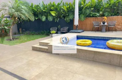 Casa com 4 dormitórios à venda, 275 m² por r$ 2.990.000,00 - loteamento parque dos alecrins - campinas/sp