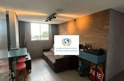 Apartamento com 2 dormitórios à venda, 45 m² por r$ 380.000,00 - jardim flamboyant - paulínia/sp