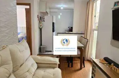 Apartamento com 2 dormitórios à venda, 42 m² por r$ 280.000,00 - jardim esmeraldina - campinas/sp